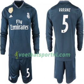 Real Madrid VARANE 5 Kind Uit Tenue 2018-19 L/S